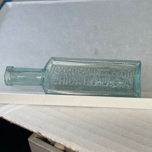 Antique one minute cough cure by E. C. Dewitt & Co. Chicago